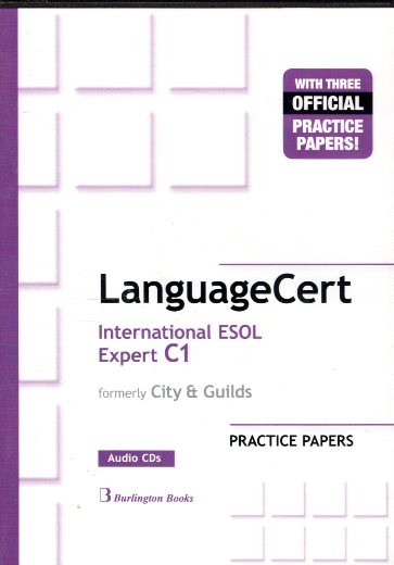 LanguageCert International ESOL Expert C1 formerly City & Guilds Audio CDs