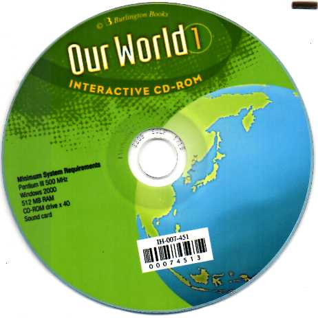 OUR WORLD 1 CD-ROM