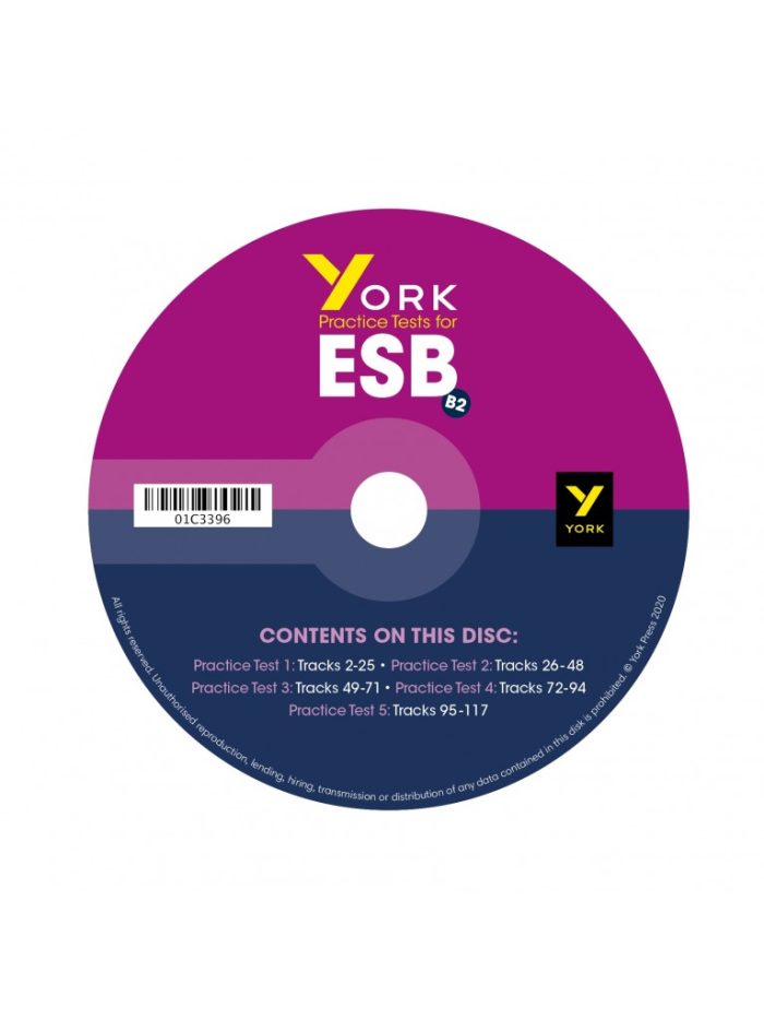 YORK Practice Tests for ESB B2 CD Class YORK Practice Tests for ESB B2 CD Class