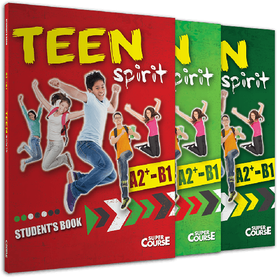 Teen Spirit A2+ - B1 Pack (Student's Book & WorkBook & Companion & Grammar & Reading Book & i-book)