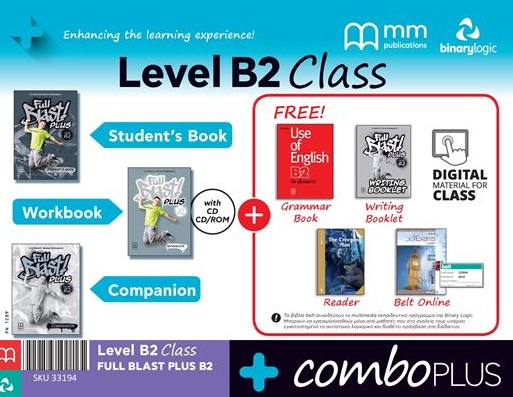 COMBO PLUS B2 CLASS Full Blast Plus B2