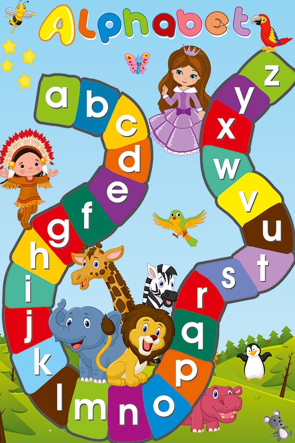 Αlphabet (game board) Αγγλικά Περιέχει 2 φύλλα Α4