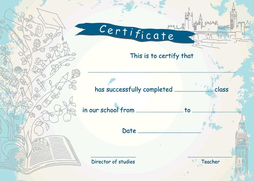 Certificate Βεβαιώσεις Σπουδών 5 Τεμάχια Μέγεθος Α4