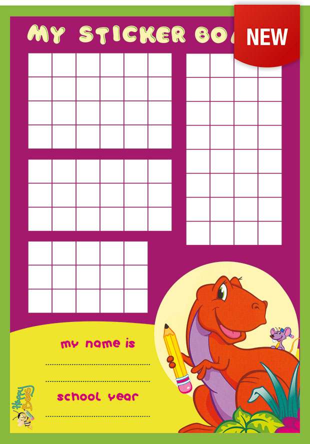 My Sticker Board 5 Τεμάχια