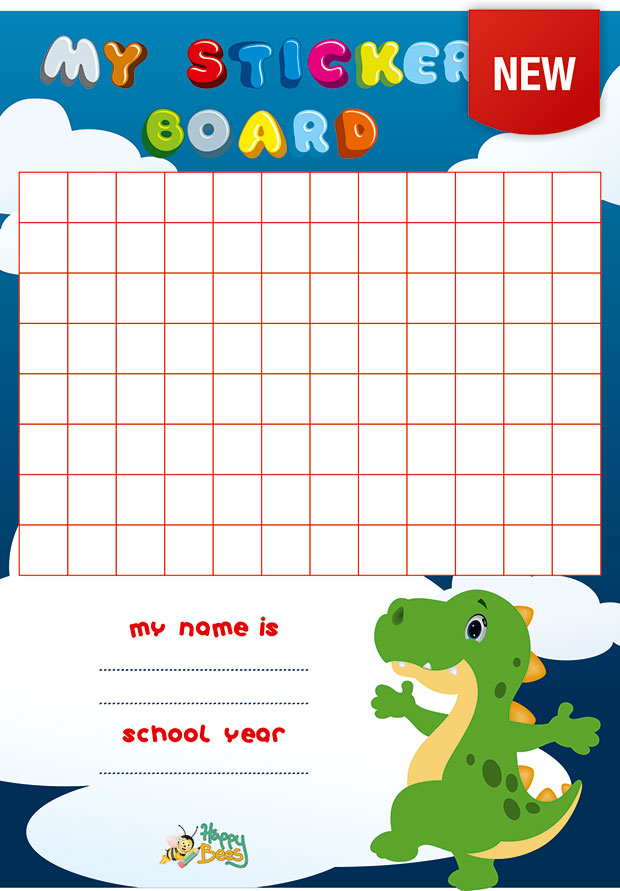My Sticker Board 5 Τεμάχια