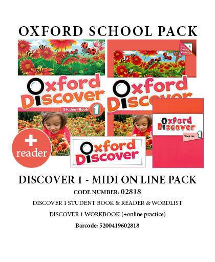 Oxford Discover 1 Midi Online Pack 02818