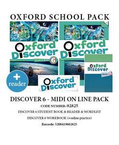 Oxford Discover 6 Pack Midi Onine Pack 02825