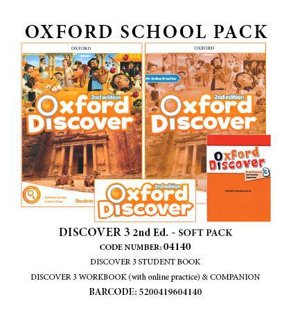 Oxford Discover 3 2nd Edition Soft Pack  04140