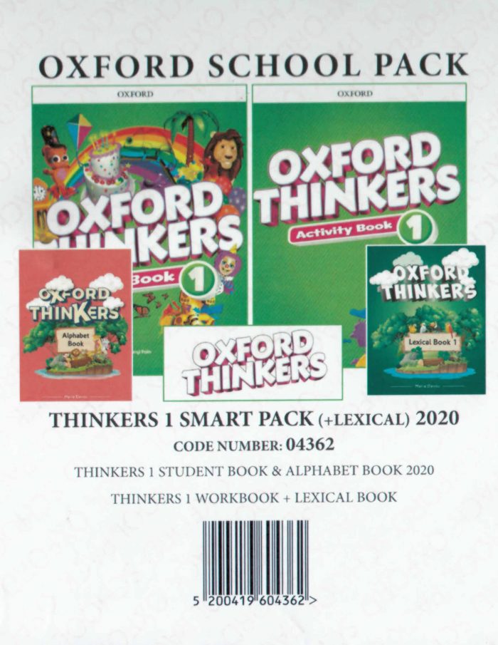 Oxford Smart Pack - New Thinkers 1 (+ Lexical) 2020 - 04362 Oxford Smart Pack - New Thinkers 1 (+ Lexical) 2020 - 04362