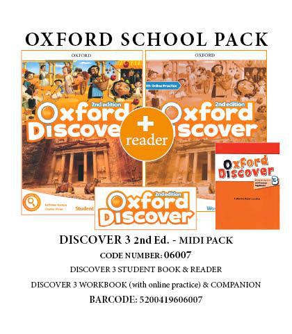 Oxford Discover 3 Midi Pack 2nd Edition 06007