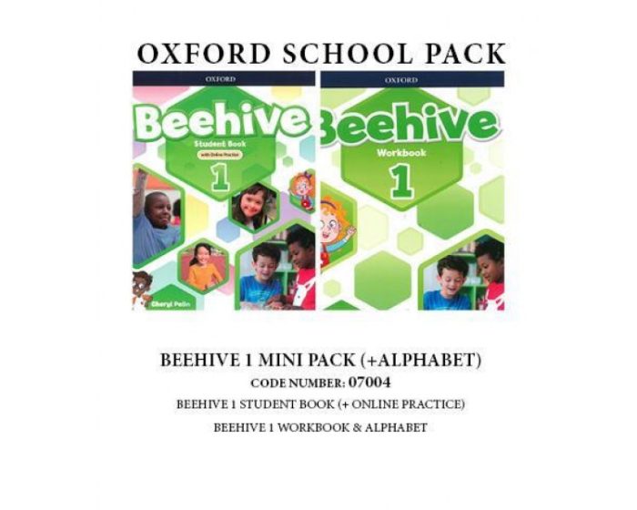 Beehive 1 Mini Pack + Alphabet 07004 Beehive 1 Mini Pack + Alphabet 07004