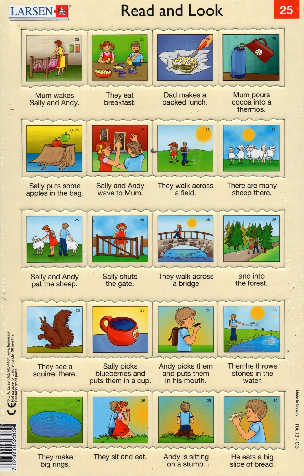 Read and Look Puzzle No. 26 & No. 25