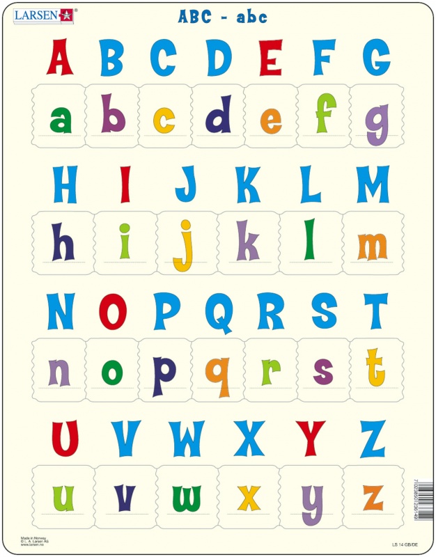 ABC- abc Puzzle