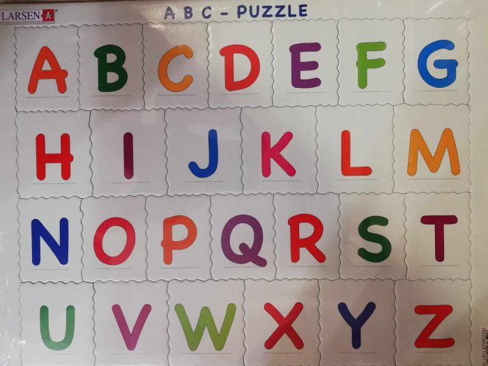 ABC Puzzle Κεφαλαία Γράμματα ABC Puzzle Κεφαλαία Γράμματα