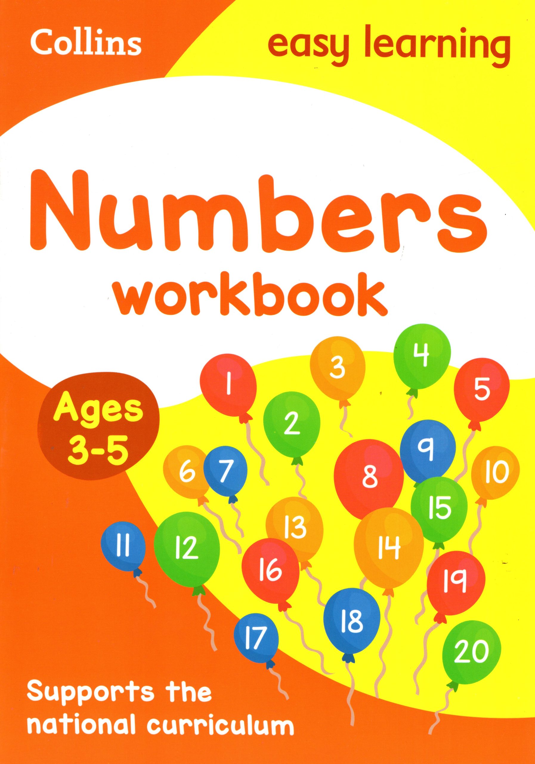 Numbers Workbook Ages 3-5: New Edition Paperback