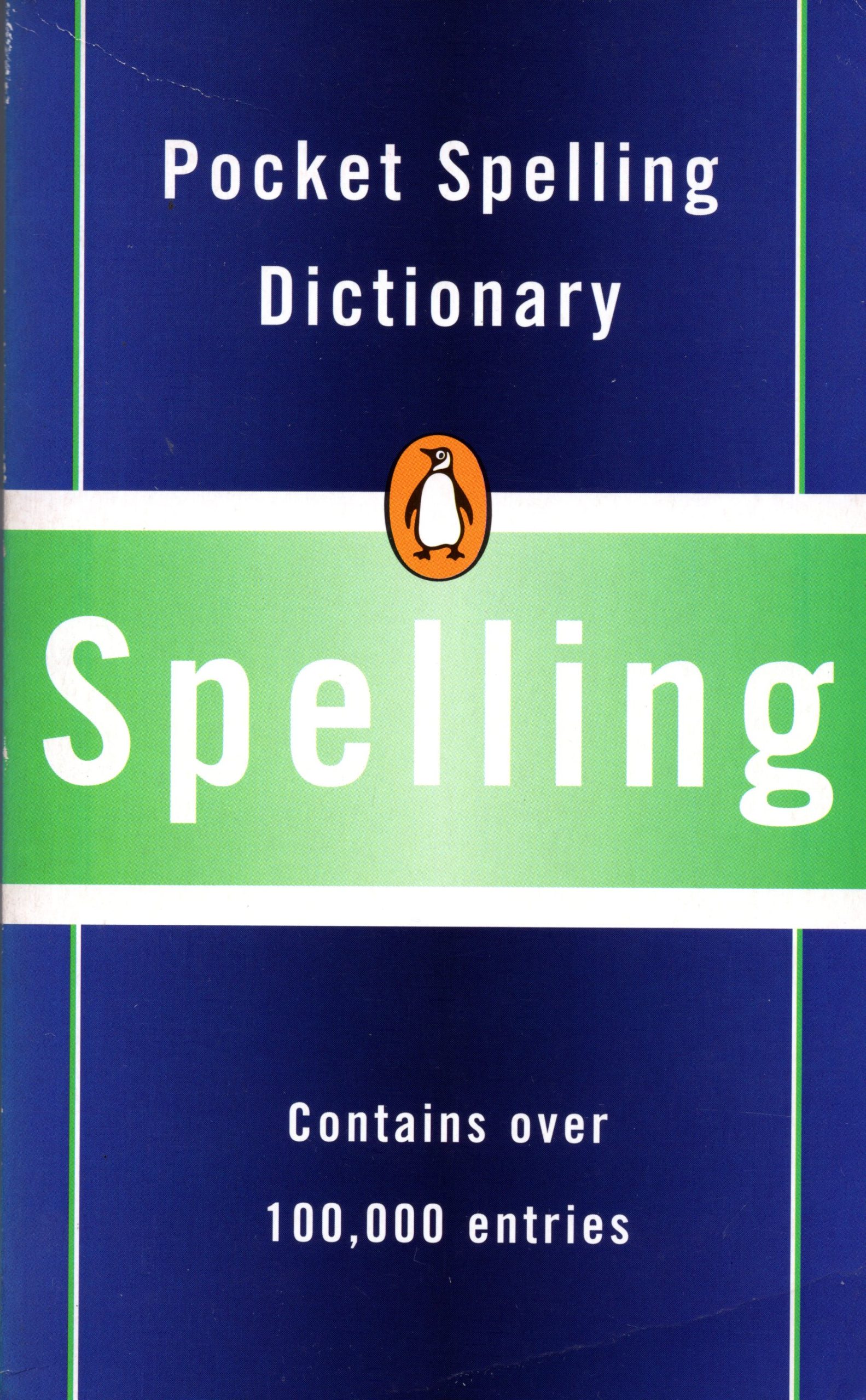 Pocket Spelling Dictionary Pocket Spelling Dictionary