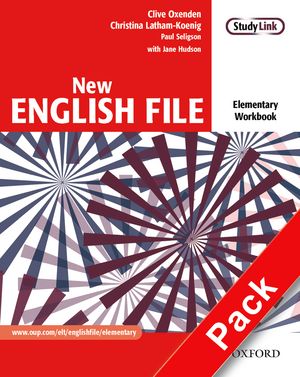 New English File Elementary Workbook with Answer Booklet and MultiROM Pack