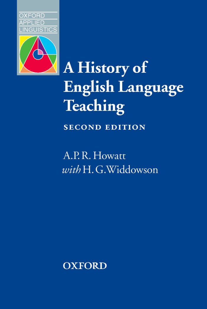 A History of English Language Teaching Second Edition A History of English Language Teaching Second Edition