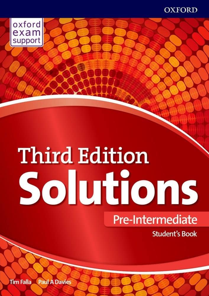 Solutions Student's Book with Online Practice Third Edtion