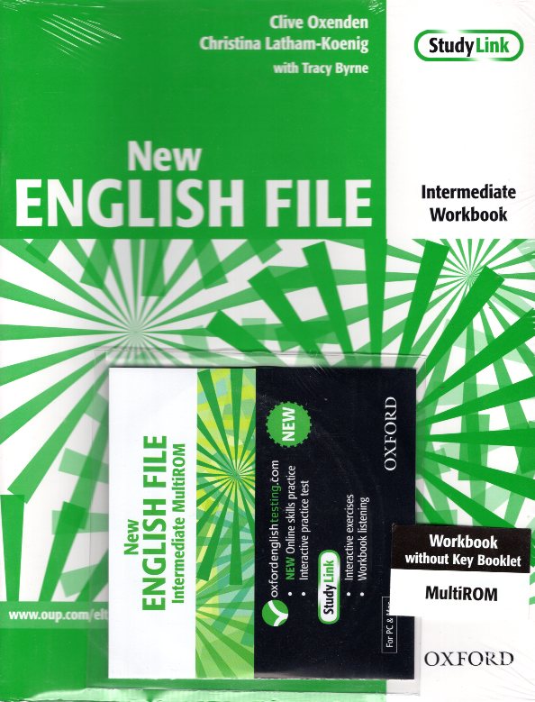 New English File Intermediate Workbook with MultiROM Pack