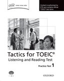 Tactics for TOEIC Listening and Reading Test 1