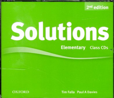 Solutions Elementary Class Audio CDs 2nd Edition