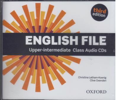 English File Upper-intermediate Class Audio CDs 3rd Edition