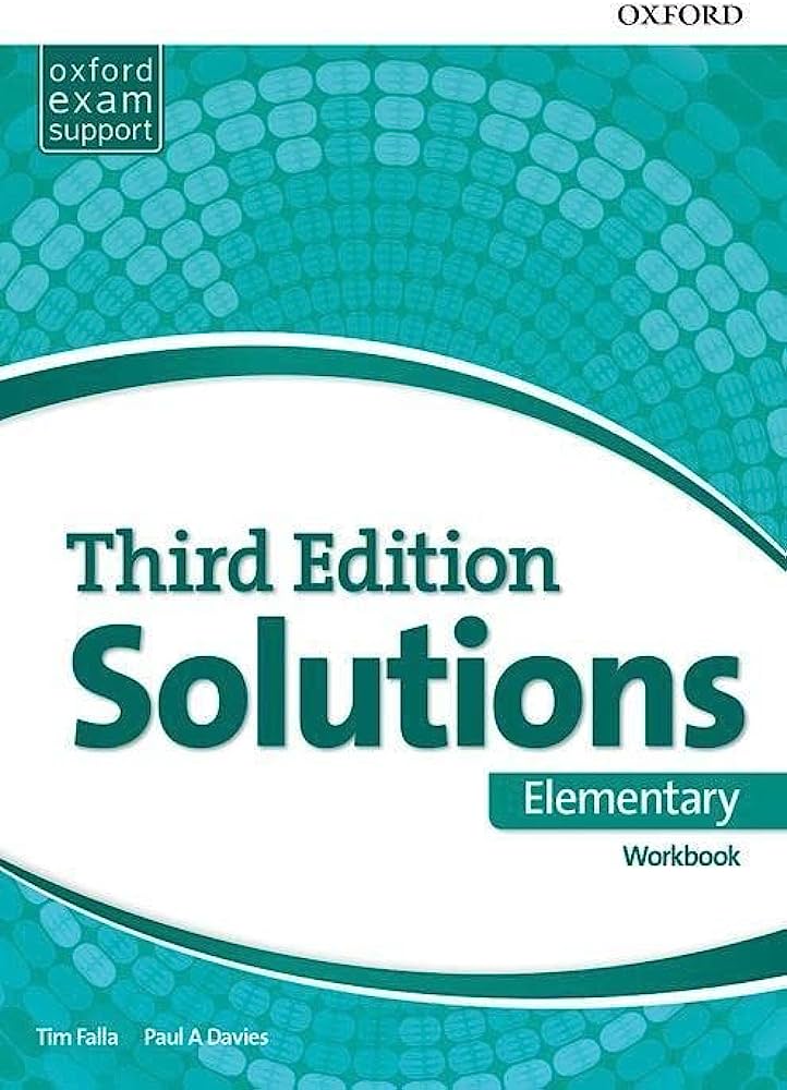 Solutions Elementary Workbook 3nd Edition