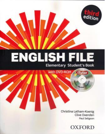 English File Elementary Student's Book with DVD-Rom + iTutor 3rd Edition