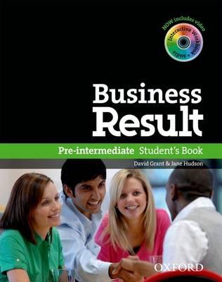 Business Result Pre-Intermediate Student's Book with DVD-ROM and Online Workbook