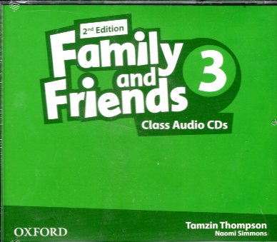 Family and Friends 3 Class Audio CDs 2nd Edition