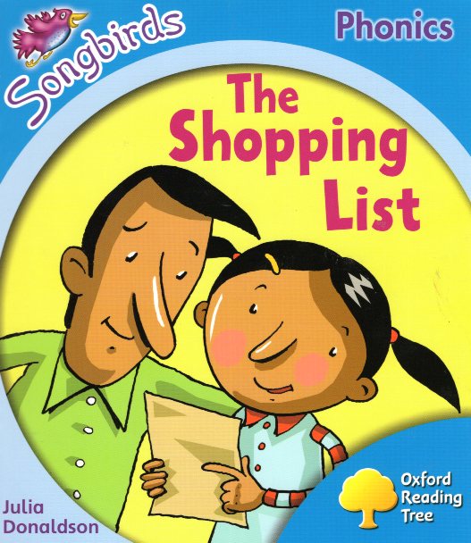 The Shopping List Stage 3 Songbirds Phonics