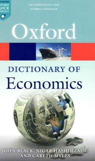 A Dictionary of Economics Fifth Edition