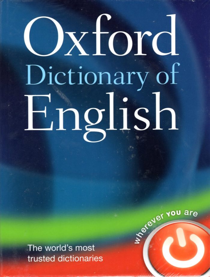 Oxford Dictionary of English Oxford Dictionary of English