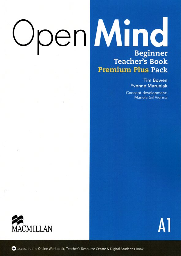 Open Mind A1 Beginner Teacher's Book Premium Plus Pack + CD