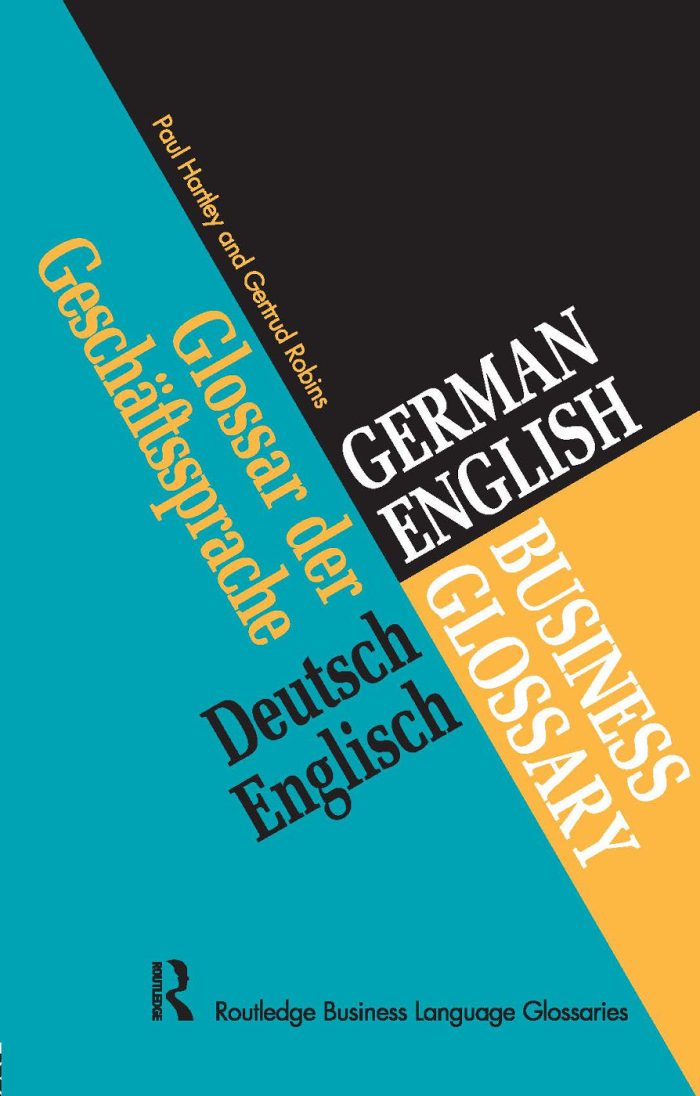 German/English Business Glossary German/English Business Glossary