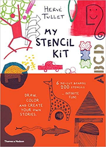 My Stencil Kit: Draw, colour and create your own stories