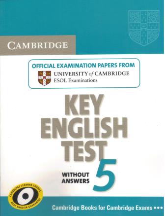 Cambridge Key English Test 5 Students Book without answers