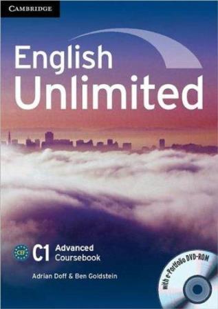 English Unlimited C1 Coursebook with e-Portofolio DVD