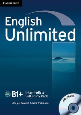 English Unlimited B1+ Celf Study Pack Workbook with DVD