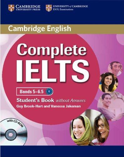 Complete IELTS Bands 5-6.5 Students Book without Answers with CD-ROM