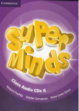 SUPER MINDS 6 CLASS AUDIO CDs