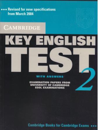 Cambridge Key English Test 2 Students Book with Answers 2nd Edition