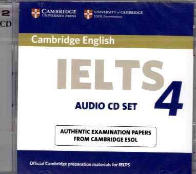 Cambridge IELTS 4 Audio CD Set 2 CDs