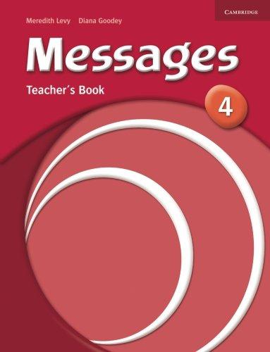 Messages 4 Teacher's Book