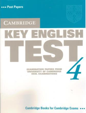 Cambridge Key English Test 4 Students Book