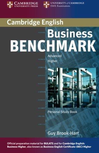 Business Benchmark Advanced Personal Study Book for BEC and BULATS