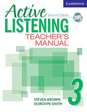 Active Listening 3 Teachers Manual with Audio CD 2nd Edition