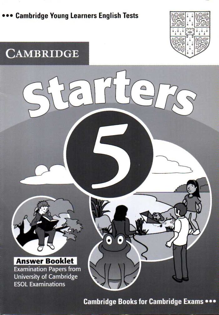 Cambridge Young Learners English Tests Starters 5 Answer Booklet Cambridge Young Learners English Tests Starters 5 Answer Booklet