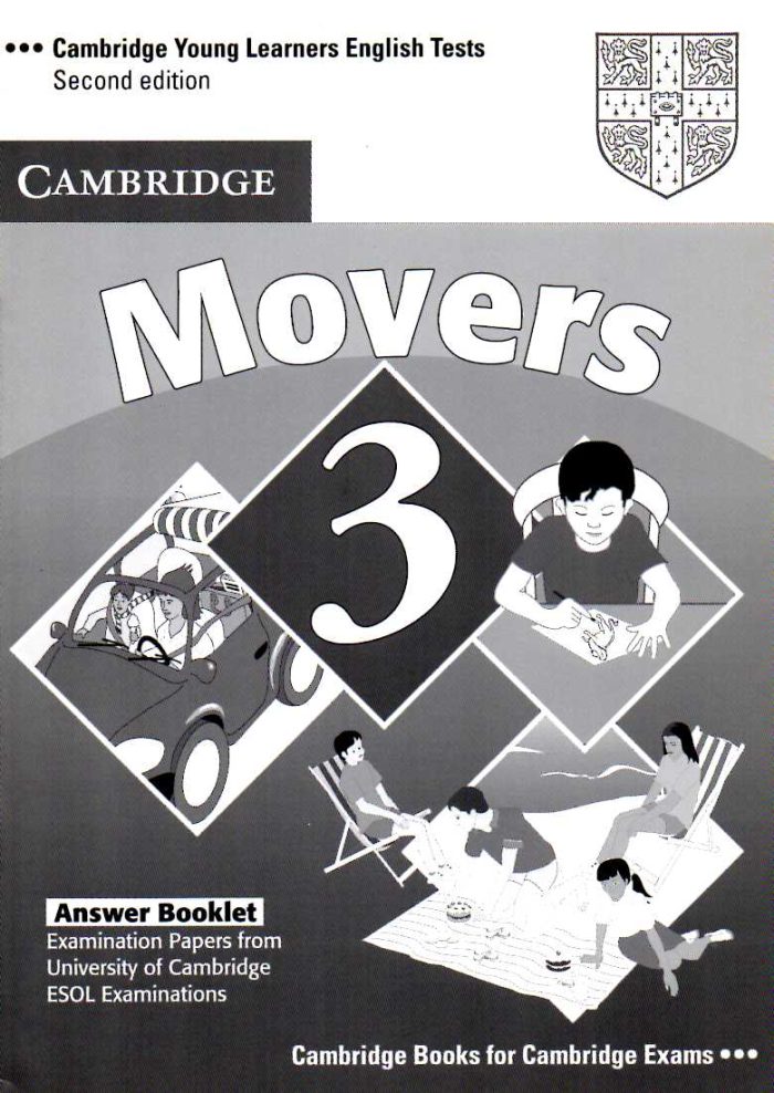 Cambridge Young Learners English Tests Movers 3 Answer Booklet Cambridge Young Learners English Tests Movers 3 Answer Booklet